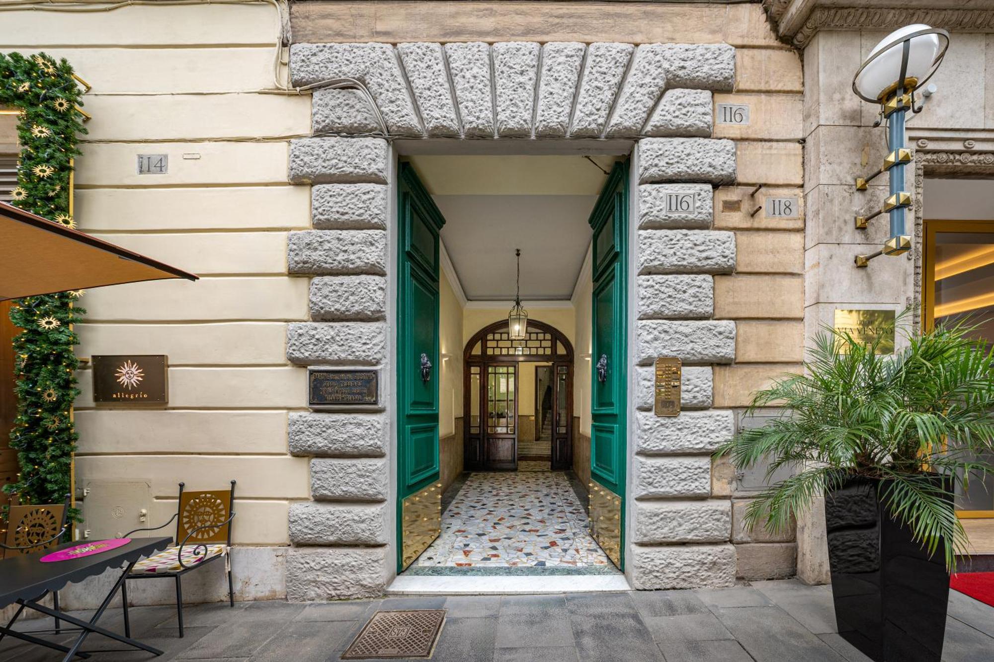 Via Veneto 116 Suites - Guest House Roma Exterior foto